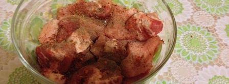 шашлык в мультиварке из свинины. Шаг 2