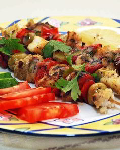 Шашлыки из рыбы