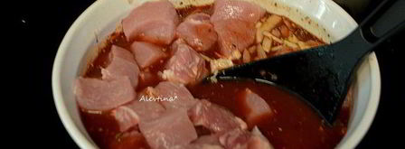 свиной шашлык на красном вине. Шаг 2