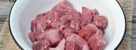 свиной шашлык с овощами на углях. Шаг 3