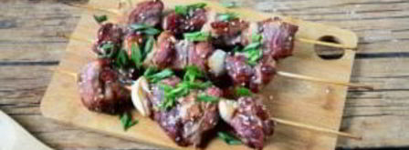 тайский шашлычок на шпажках. Шаг 6