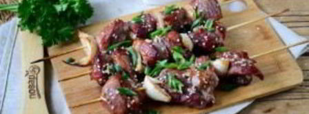 тайский шашлычок на шпажках. Шаг 7