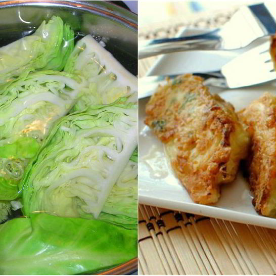 Рецепт шницеля из капусты