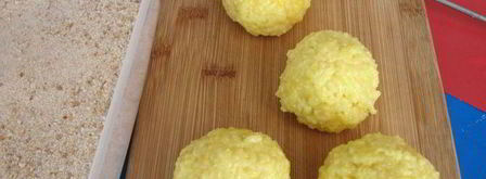 сицилийские аранчини — рисовые шарики. Шаг 13