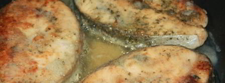 ароматные жареные стейки лосося. Шаг 3