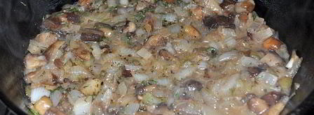 фаршированные стейки горбуши. Шаг 2