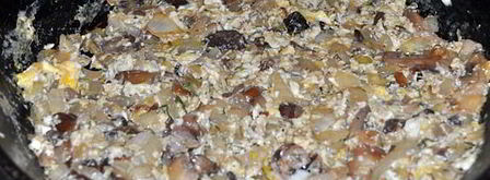 фаршированные стейки горбуши. Шаг 4