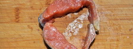 фаршированные стейки горбуши. Шаг 5