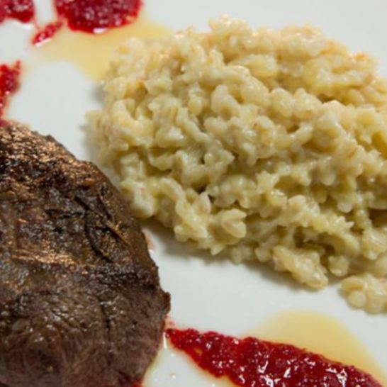 Рецепт говяжьего стейка с булгуром