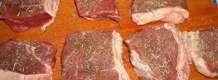 мини стейки на гриле с овощами. Шаг 3