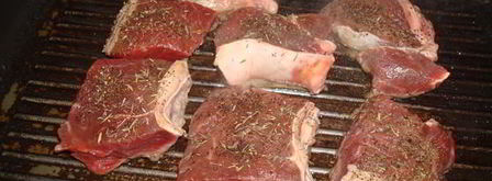 мини стейки на гриле с овощами. Шаг 4