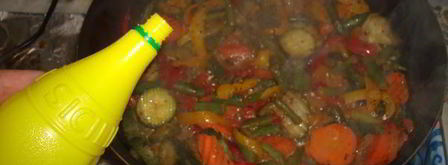 мини стейки на гриле с овощами. Шаг 9