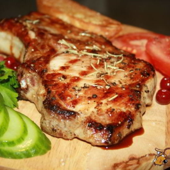 Рецепт сочного свиного стейка