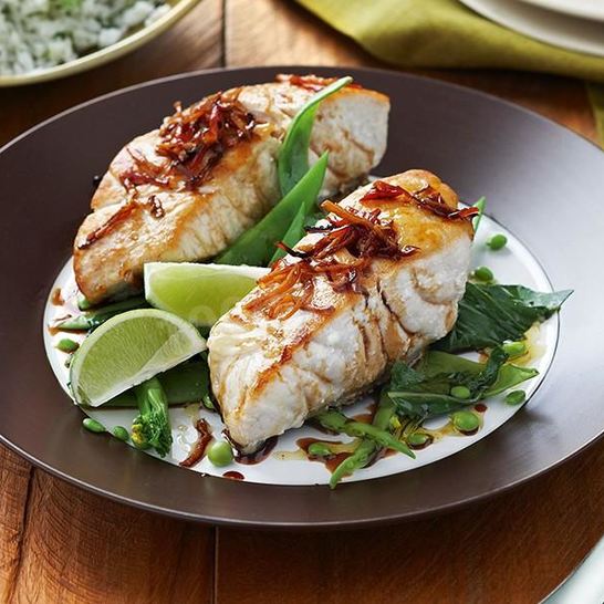 Рецепт стейка голубой акулы на сковороде