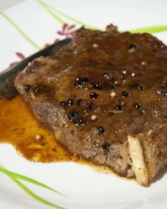 Стейк говяжий в духовке