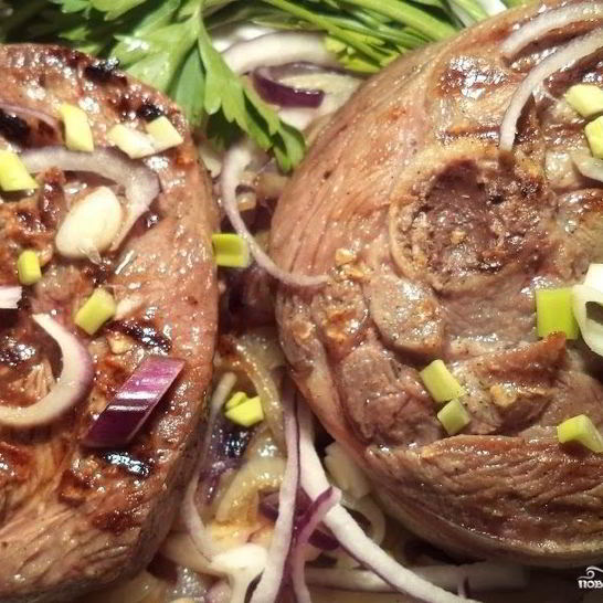 Рецепт стейка из индейки с косточкой