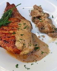 Стейк из корейки