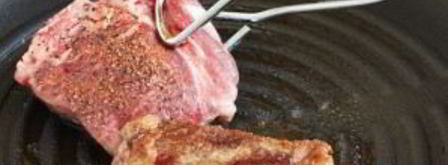 стейк из лопатки мраморной говядины. Шаг 4