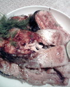 Стейк из лосося