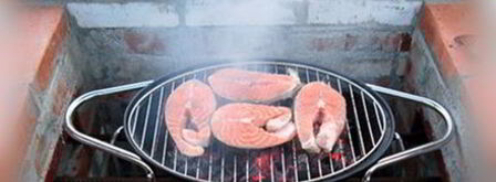 стейк из семги на углях. Шаг 6