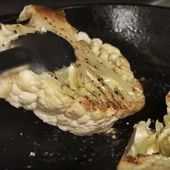 Рецепт стейка из цветной капусты