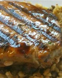 Стейк из тунца с маринадом