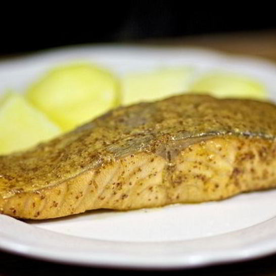 Рецепт стейка лосося в духовке