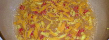 стейк по-карибски в маринаде с апельсинами и чили. Шаг 7