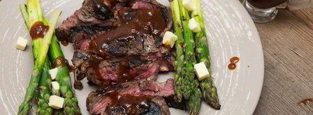 стейк со спаржей. Шаг 14