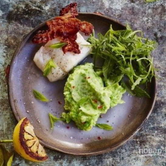 Рецепт стейка трески на гриле