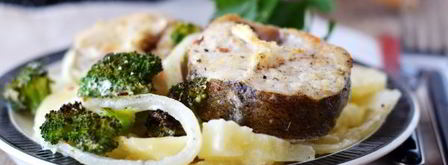 стейк трески в духовке. Шаг 13