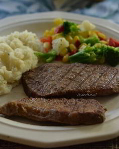 Стейк в лаймовом маринаде