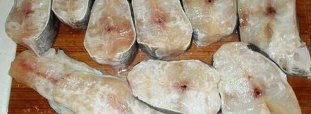 стейки-гриль из зубатки под сливочным соусом. Шаг 3