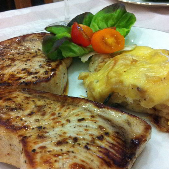 Рецепт стейков из рыбы-меч