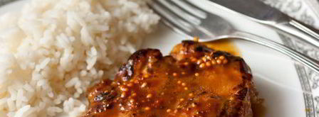 стейки из свинины с апельсиново-горчичным соусом. Шаг 8