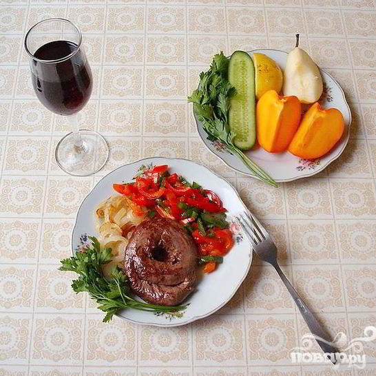 Рецепт стейков из телячьего сердца