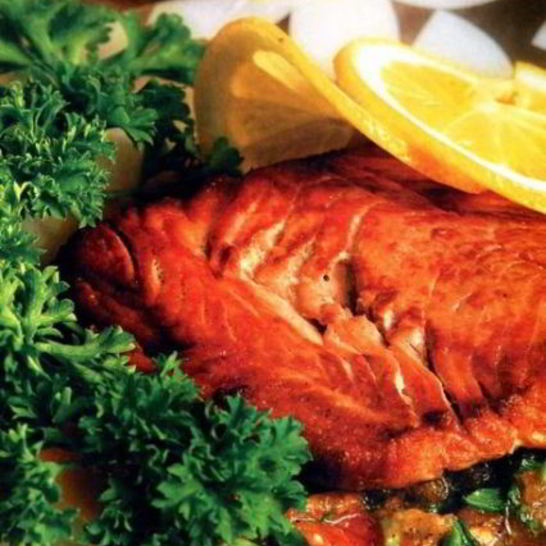 Рецепт стейков лосося на гриле