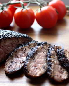 Стейки с кофейной корочкой