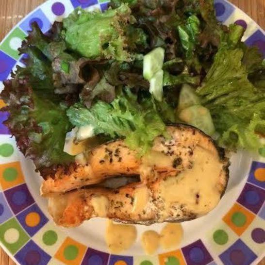 Рецепт стейков семги с прованскими травами