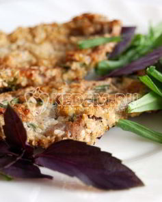 Стейки в кунжуте и розмарине