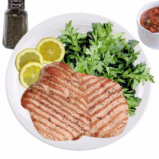 Рецепт свиного стейка под сливочным соусом