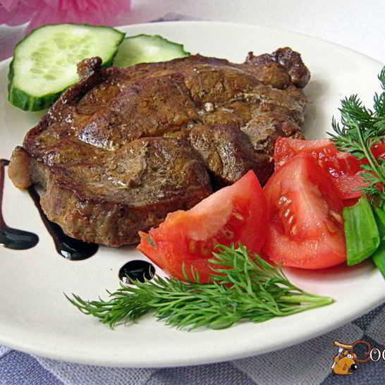 Рецепт свиного стейка