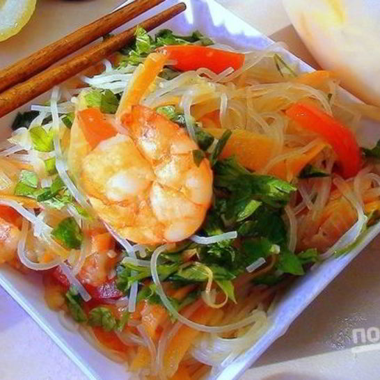 Рецепт стеклянной лапши