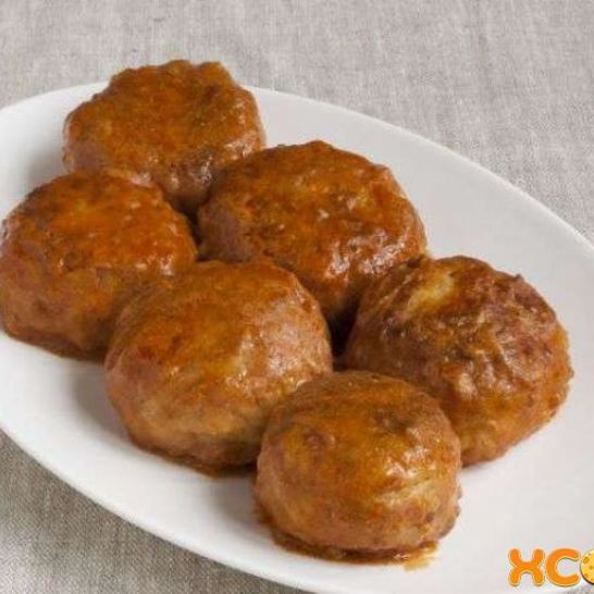 Рецепт куриных тефтелей с рисом