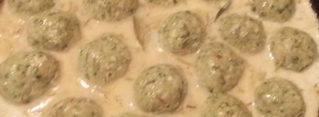 куриные тефтели со шпинатом и творогом. Шаг 11