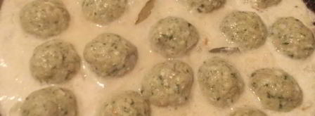 куриные тефтели со шпинатом и творогом. Шаг 9