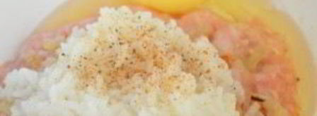 куриные тефтельки в картофельных корзиночках. Шаг 3