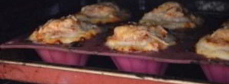 куриные тефтельки в картофельных корзиночках. Шаг 6