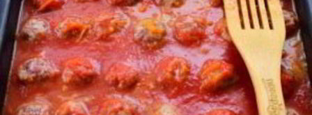 мясные тефтели ностальгия с рисом в томатном соусе. Шаг 6