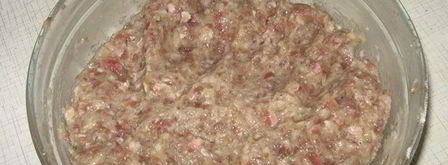 паровая тефтеля с начинкой. Шаг 6